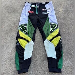 Thor Phase Pants Kawasaki MX Motocross Series Men’s Size 32 Vintage Vans Monster